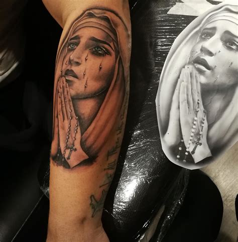 tattooed virgin mary